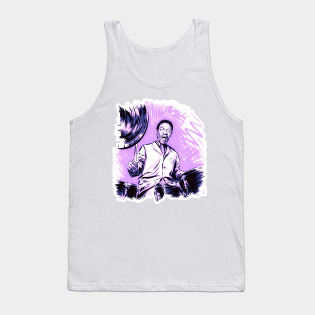 Art Blakey - An illustration by Paul Cemmick Tank Top by PLAYDIGITAL2020